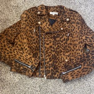 WYLDR cheetah blazer, women’s size S.